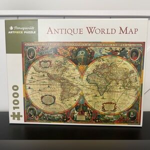 Pomegranate Antique World Map Puzzle